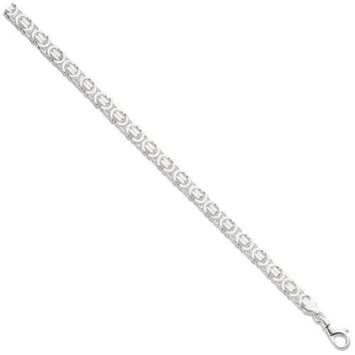 925 Sterling Silver 6mm Byzantine Chain - Picture 1 of 3