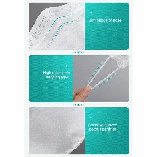 KF94 Face Mask Mouth Cover Protective Masks Disposable 4 Layers 3D Certified AU - Picture 5 of 6