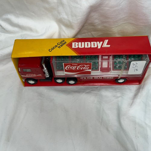 1980 Red Buddy L Coca Cola Delivery Semi Truck & Trailer Set Coke Is It 444 - Bild 5 von 8