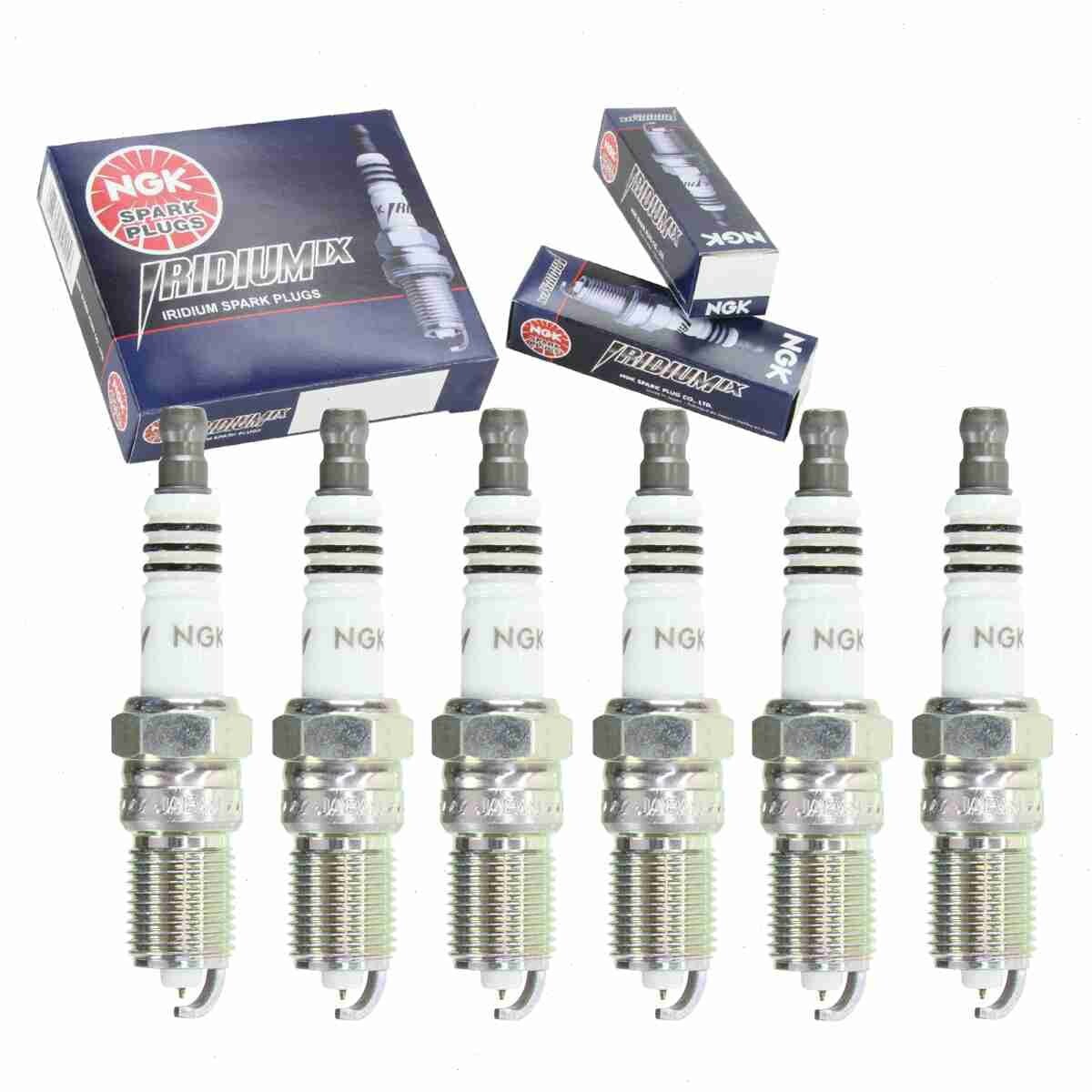 Genuine NGK Spark Plugs-Iridium IX NGK TR5IX 7397 New in Box 6 Pack