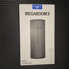 Night Black 🔥 ULTIMATE EARS UE MEGABOOM 3 WIRELESS PORTABLE BLUETOOTH SPEAKER