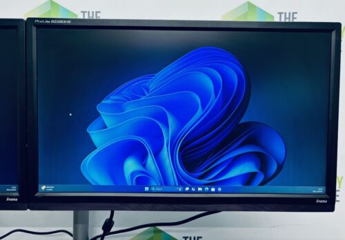 IIyama B2280HS Dual Monitor - 2x 22" FHD on Desk Arm - 1920 x 1080 with speakers - Picture 18 of 24