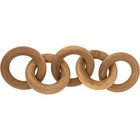 A&B Home 70644 Anita Brown Teak Chain