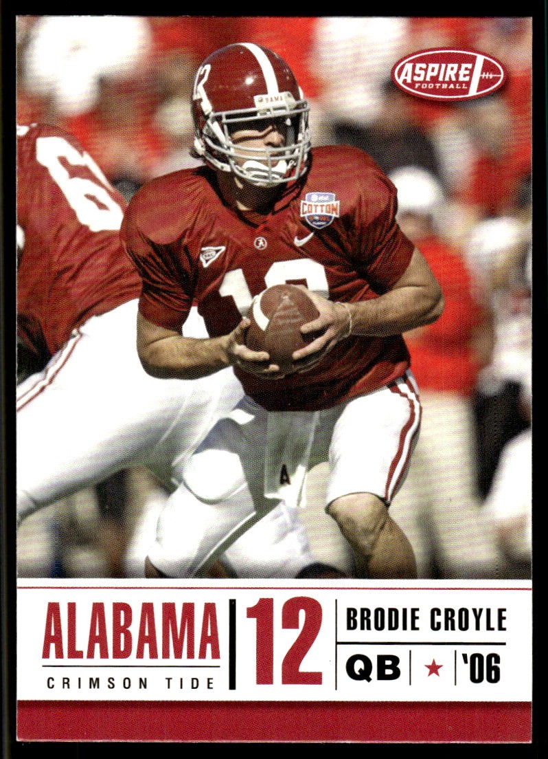 Brodie Croyle SA-GE Hit #12 Base