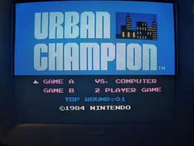 Urban Champion (5-Screw) Nintendo Entertainment System NES Cleaned Tested