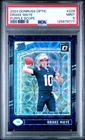 2024 PANINI DONRUSS OPTIC PURPLE SCOPE #229 DRAKE MAYE ROOKIE RC PSA 9