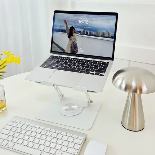 360 Degree Rotation Notebook Computer Stand Foldable Notebook Computer Riser - Afbeelding 6 van 9