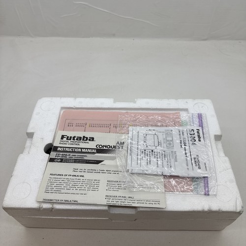 Futaba Conquest Radio Kit With Servos Amplitude Modulation FP-T4NL New In Box - Picture 3 of 6