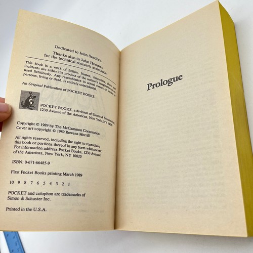 The Wolf's Hour Robert R McCammon Pocket Book 1989 Vintage Sci Fi Thriller - Picture 7 of 7