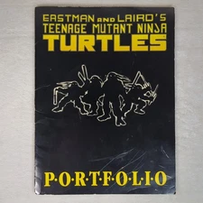 Teenage Mutant Ninja Turtles Portfolio Mirage Studios 1989 TMNT Eastman Laird