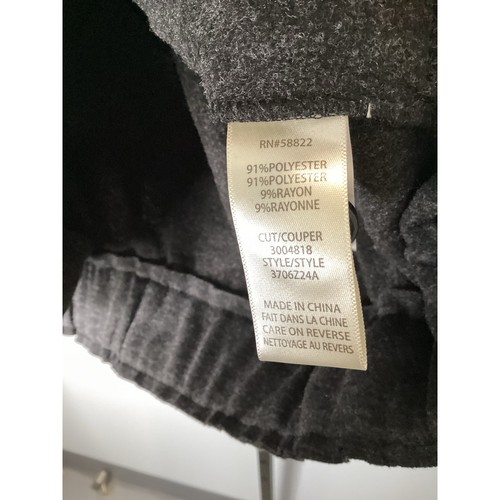 Max Studio London Damen Ponte Mantel meliert grau - Größe M - neu mit Etikett 168 $ - Bild 4 von 4