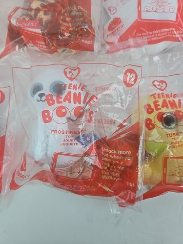 Komplettsatz 2017 Ty Teenie Beanie Boos Happy Meal Spielzeug 1-15 Neu in Tüten - Bild 14 von 17