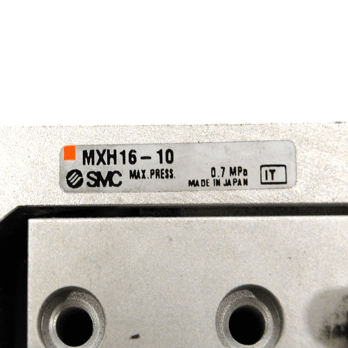 Mesa cilíndrica compacta de doble carrera SMC Pneumatics MXH16-10 diámetro de 16 mm - Imagen 2 de 2