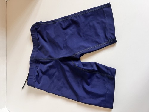 Nike Swimmer Shorts Size S 26 Navy Blue Girls - Picture 2 of 5