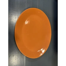 STEELITE International England Oval Serving Platter 13.25" Orange