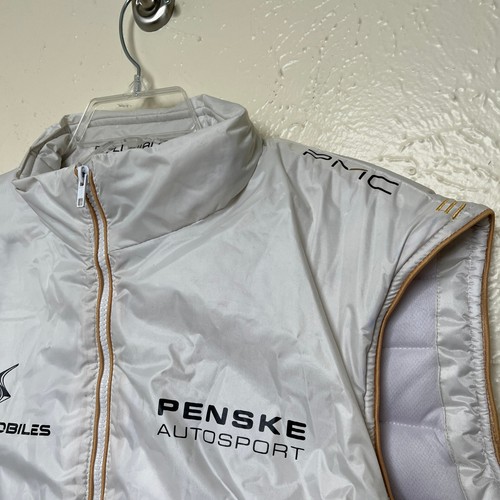 DS Automobiles Penske Gilet Uomo L Bianco Tampone Racing Formula E FE Logo Squadra - Foto 13 di 20