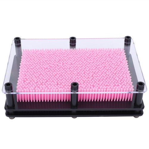 (Pink M) Pinart 3D Jeux Enfants Jouet Pin Art Enfants Jouet Éducatif Bureau - Afbeelding 6 van 12
