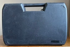 Padded Black 12"x8" Firearm Gun Hardcase Storage Carrying Case