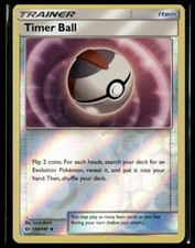 Timer Ball #134/149 Reverse Holo SM Base Set NM