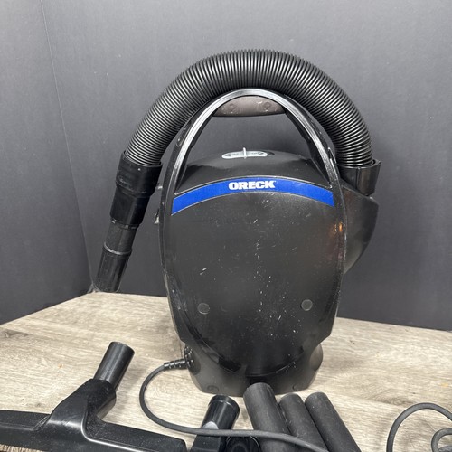 Oreck Ultimate Hand Held Bagged Canister Vacuum Cleaner CC1600 w/ Filters & Bags - Picture 8 of 10