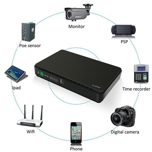 8800 mAh Powerbank and Smart Mini POE 430 UPS Uninterruptible Power System W023 - Picture 2 of 11