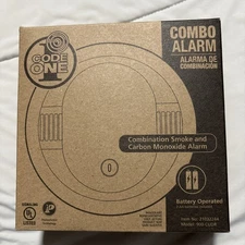 Kidde Code One 900-CUDR Smoke Carbon Monoxide Detector Alarm BATTERY POWERED