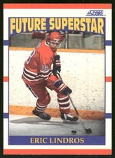 #440 Eric Lindros 1990-91 Score American Rookie
