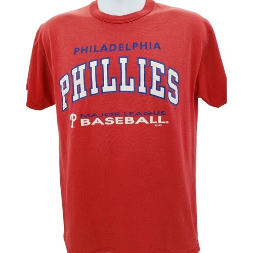Russell Athletic Shirt Philadelphia Phillies rot Baseball Herren Größe Medium