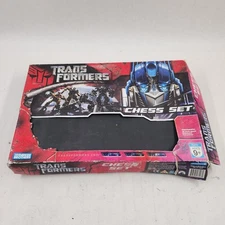 2007 Parker Brothers Transformers Chess Set (Complete) (Damaged Box) See Photos