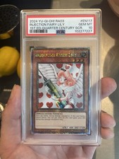 Yu-Gi-Oh! Injection Fairy Lily (Quarter Century Secret Rare) RA03-EN117 PSA 10