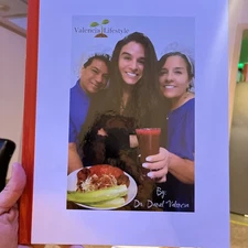 Valencia Lifestyle Hardcover Book. Spanish And English Easy Receipt For Health.