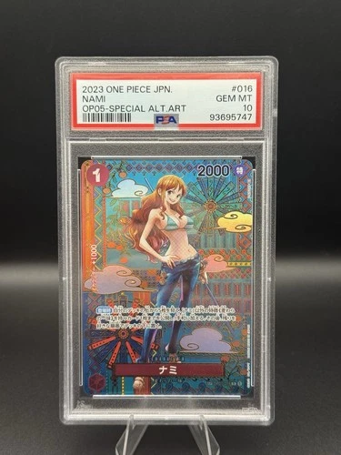Nami OP01-016 PSA 10 SP Japanese One Piece Awakening of the New Era TCG CCG