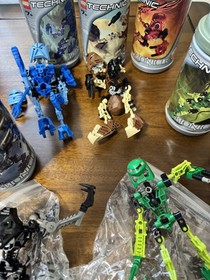 2001 Lego Bionicle ORIGINAL TOA MATA  (8531 - 8536) Complete Set in Canisters 