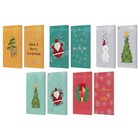 HEAD CASE DESIGNS ORIGAMI XMAS LEATHER BOOK WALLET CASE COVER FOR AMAZON FIRE