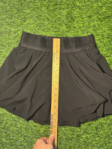 Falda Larga Negra Tenis Capas Skort Lululemon Talla 4 Court Rival - Imagen 5 de 6