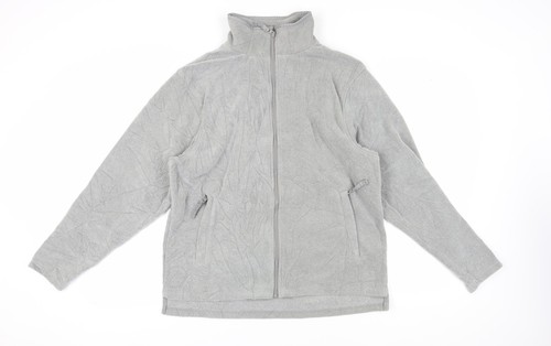 Henbury Men's Grey Fleece Jacket in Size L - Picture 1 of 12