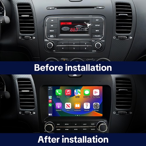 8'' For KIA Cerato K3 Forte 2012-2018 Carplay Car Stereo Radio GPS Android Auto - Picture 9 of 23