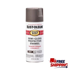 Protective Enamel Spray Paint 6 Pack Indoor Outdoor Durable Rust Prevention New