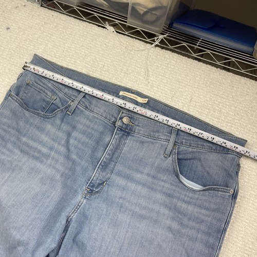 Levis 311 Jeans Women Size 22W Blue Shaping Skinny Light Wash Stretch Denim - Bild 5 von 10