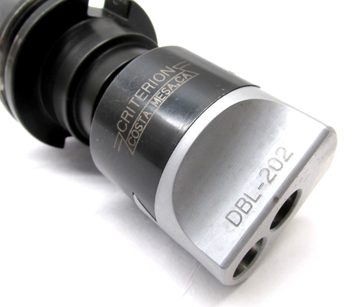 NICE! CRITERION 1/2" BORING HEAD w/ CAT40 SHANK - #DBL-202 - Picture 2 of 6