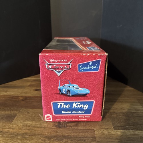 Mattel Tyco Remote Control Car THE KING 2007 New Open Box Disney Pixar Cars - Picture 2 of 5