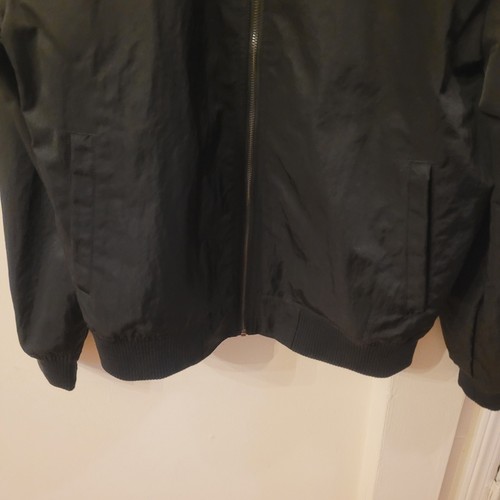 Chaqueta Bomber BANANA REPUBLIC Heritage Para Hombre-Negro-MEDIANA-EXCELENTE - Imagen 5 de 20