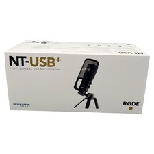 RØDE NT-USB+ Studio Mikrofon USB-C Kondensator Podcast Streaming Schwarz NEU OVP