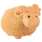 Miniature Wood Carving Sheep Ornament Wooden Carving Animal Statue Home Decor