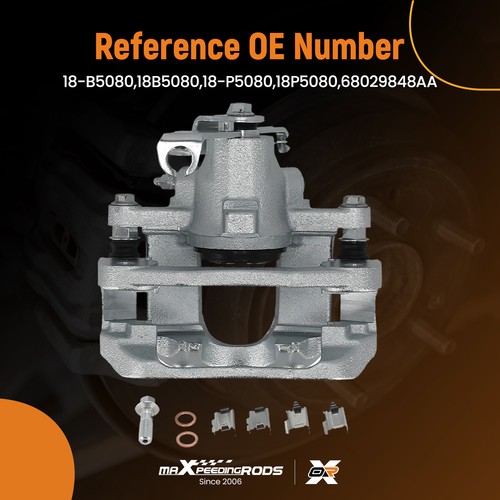 1x Rear Right Brake Caliper w/Bracket For VW Routan Ram C/V Dodge Grand Caravan - Picture 5 of 19