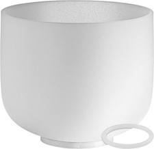 Meinl Sonic Energy Crystal Singing Bowl 8 F Note Heart Chakra High-purity