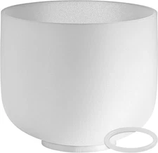 Meinl Sonic Energy Crystal Singing Bowl 8 F Note Heart Chakra  High-purity