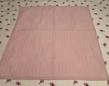 Urban Habitat Euro Sham Quilted Cotton Blush Pink 26”x26” Beauty
