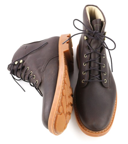 TIMBERLAND AFHP-A5050 Mens Shoes EU43.5/44 Dark Brown Leather High-Top Laced - Picture 7 of 16