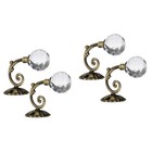  2 Count Vorhangschiene Haken Raffhalter Fenstervorhanghaken Vorhangsteuerhaken